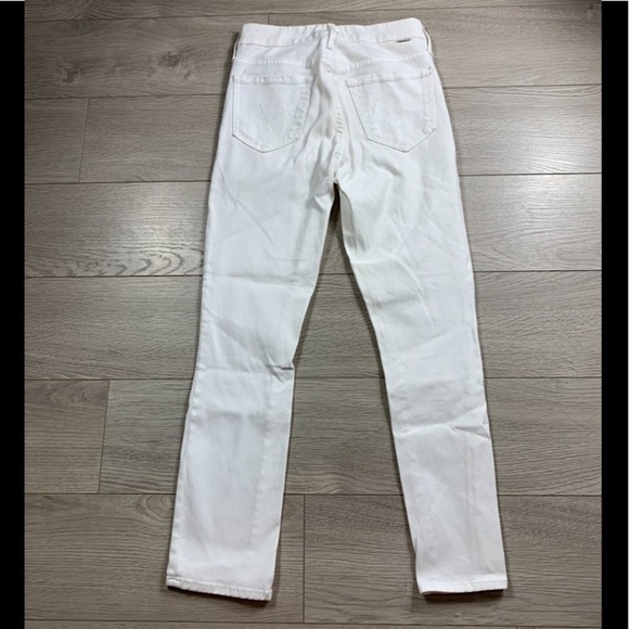 Mother The Looker Crop Glass Slipper Jeans - Picture 4 of 16